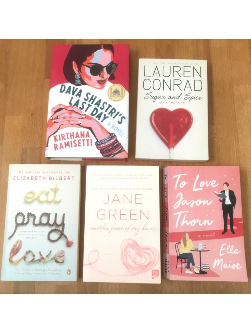 5 Book Bundle featuring Romance & Fiction Novels